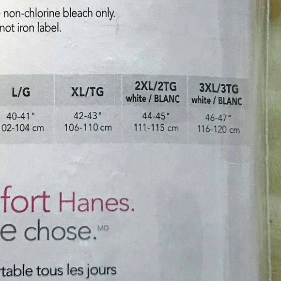 6 LOW RISE BRIEFS, 100% COTTON 6 COLOURS, SIZE 3X, HANES, IN ORIGINAL BAG, SEALE - Picture 4 of 6